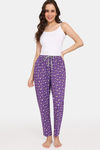 Rosaline Mystic Town Knit Cotton Pyjama (Pack of 2) - Purple Orange — thumbnail 10